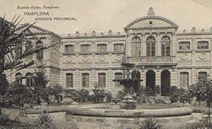 PAMPLONA. ARCHIVO PROVINCIAL. EUSEBIO RUBIO, PAMPLONA. HAUSER Y MENET. (Postales/España Antigua (...