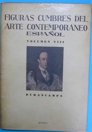 DURANCAMPS. FIGURAS CUMBRES DEL ARTE CONTEMPORÁNEO ESPAÑOL. VOL VIII. ARCHIVO DE ARTE, 1945