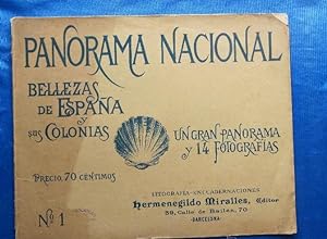 PANORAMA NACIONAL. Nº 1. VISTA PANORÁMICA DE ÁVILA. HERMENEGILDO MIRALLES EDITOR. BCN, 1896. (Col...