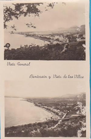 VISTA GENERAL. BENICASÍN Y VISTA DE LAS VILLAS. (BENICASSIM). CASTELLÓN (Postales/España Moderna ...