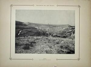 MONUMENTOS DEL ARTE ESPAÑOL. MURCIA. LORCA. VISTA EXTERIOR DEL PANTANO. 1917. (Postales/España An...