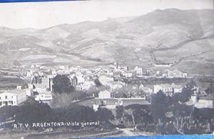 A. T. V. ARGENTONA. VISTA GENERAL. (Postales/España Antigua (hasta 1939)/Cataluña)