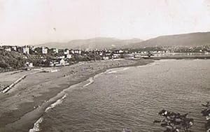 3. ALGORTA. VIZCAYA. PLAYA. EDICIONES GARCÍA GARABELLA. CIRCULADA EN 1952. (Postales/España Moder...