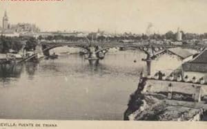 SEVILLA: PUENTE DE TRIANA. 1242 HAUSER Y MENET, MADRID (Postales/España Antigua (hasta 1939)/Anda...