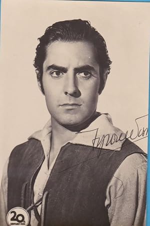 187 - TYRONE POWER (20TH CENTURY FOX) C.M.B. 1949 (Cine/Fotos y Postales/Fotos y Postales Actores...