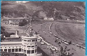 4.- DEVA. LA PLAYA. JOSÉ MARTÍNEZ DE YUSO - LIBRERÍA. MIRAMAR. CIRCULADA, 1956 (Postales/España M...