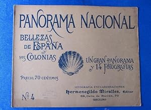 PANORAMA NACIONAL. Nº 4. VISTA PANORÁMICA DE MÁLAGA. HERMENEGILDO MIRALLES EDITOR. BCN, 1896. (Co...