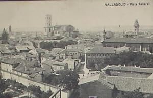 VALLADOLID. VISTA GENERAL. J. H. VALLADOLID (Postales/España Antigua (hasta 1939)/Castilla y León)