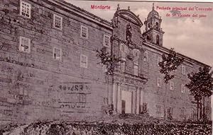 monforte. fachada principal del convento de sn vicente del pino. nº 11 fotografía ortiz. (Postale...