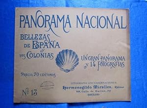 PANORAMA NACIONAL. Nº 13. VISTA PANORÁMICA DE CARTAGENA. HERMENEGILDO MIRALLES EDITOR. BCN, 1896....