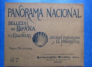 PANORAMA NACIONAL. Nº 7. VISTA DE LA COLONIA SEDO DE ESPARRAGUERA, BARCELONA. MIRALLES. BCN, 1896...