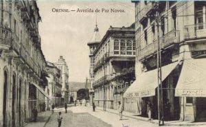 ORENSE. AVENIDA DE PAZ NOVOA. COLECCION NUM 2 DE LA REGION, ORENSE. (Postales/España Antigua (has...