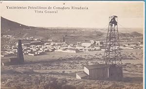 YACIMIENTOS PETROLÍFEROS DE COMODORO RIVADAVIA. VISTA GENERAL. ARGENTINA. ATENEO GRANOLLERS, 1925...
