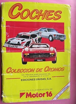 LOTE DE CROMOS. CROMOS SUELTOS; 0,30 . COCHES MOTOR 16. EDICIONES UNIDAS, 1986. (Coleccionismo P...