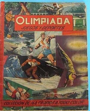 LOTE DE CROMOS. CROMOS SUELTOS; 0,80 ?. OLIMPIADA JUEGOS Y DEPORTES. EDITORIAL RUIZ ROMERO, 1957....