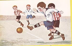 SCHOOT. FÚTBOL CAMPEONATO DE ESPAÑA 1923. ATLETIC CLUB DE BILBAO CONTRA C.D. EUROPA. BARCELONA. (...