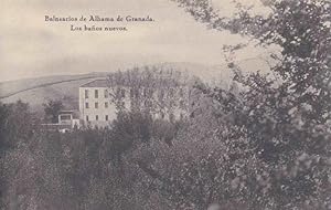 BALNEARIOS DE ALHAMA DE GRANADA. LOS BAÑOS NUEVOS. HAUSER Y MENET (Postales/España Antigua (hasta...