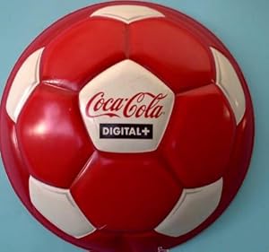 PELOTA BALON PARA PARED COCA COLA DIGITAL. (Coleccionismo Objetos/Carteles, Chapas y Espejos Esma...