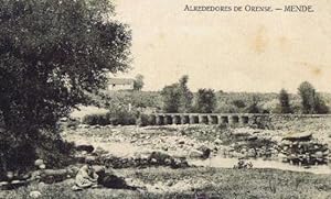 ALREDEDORES DE ORENSE. MENDE. COLECCION NUM 2 DE LA REGION, ORENSE. (Postales/España Antigua (has...