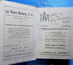 GUIPUZCOA EN LA MANO. ANUARIO GENERAL DE TODA LA PROVINCIA, 1950.