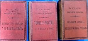 TRATADO DE GIMNÁSTICA. DR. FRAGUAS. HISTORIA, GIMNASIA Y SPORT, JUEGOS, ETC. VDA, DE HERNANDO, 1893.