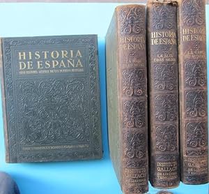 HISTORIA DE ESPAÑA. GRAN HISTORIA GENERAL DE LOS PUEBLOS HISPANOS. TOMOS SUELTOS. INSTITUTO GALLACH