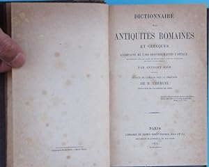 DICTIONNAIRE DES ANTIQUITÉS ROMAINES ET GRECQUES. PAR A. RICH. PARIS. LIB. FIRMIN DIDOT FRÈRES, 1873