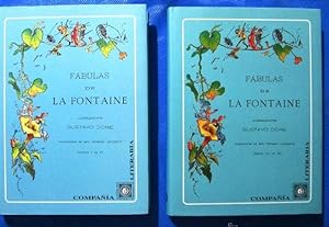 FABULAS DE LA FONTAINE. II VOLUMENES. EDICION FACSIMIL DE 1885. COMPAÑIA LITERARIA. MADRID, 1995 96.