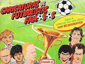 LOTE DE CROMOS. CROMOS SUELTOS; 1,00 . CARICATURAS DE FUTBOLISTAS FAMOSOS. BOLLYCAO PANRICO, 199...