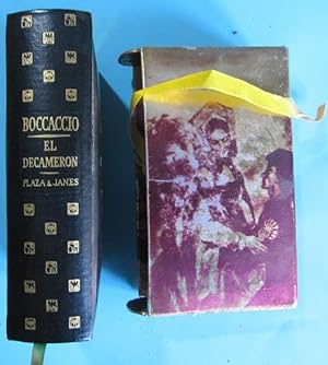 BOCCACCIO. EL DECAMERÓN. PLAZA Y JANÉS EDITORES, 1963. PRIMERA EDICIÓN.