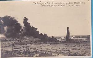 YACIMIENTOS PETROLÍFEROS DE COMODORO RIVADAVIA. INCENDIO DE. ARGENTINA. ATENEO GRANOLLERS, 1925 (...