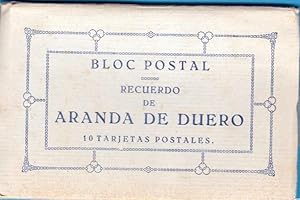 BLOCK POSTAL RECUERDO DE ARANDA DE DUERO. 10 TARJETAS POSTALES. CESÁREO ESTEBAN (Postales/España ...