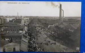 BARCELONA. EL PARALELO. EDITOR M Y B. CIRCULADA CON SELLO (Postales/España Antigua (hasta 1939)/C...