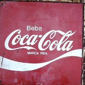 CHAPA METALICA DE COCA COLA. DECADA DE 1970'S (Coleccionismo Objetos/Carteles, Chapas y Espejos E...