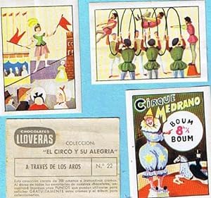 LOTE DE CROMOS. CROMOS SUELTOS; 0,80 . EL CIRCO Y SU ALEGRÍA. CHOCOLATES LLOVERAS, 1959. (Colecc...