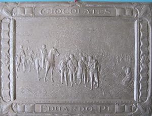 CARTEL PROVENIENTE DE UN CALENDARIO DE CHOCOLATE CHOCOLATES EDUARDO PI, SIN FECHA. (Coleccionismo...