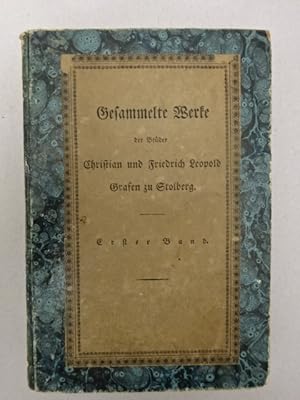 Immagine del venditore per Gesammelte Werke. Bd. 1 (v. 20). Hamburg, Perthes u. Besser, 1820. Titel, VIII S., 1 Bl., 442 S., 1 Bl. Mit gestochener Titel- u. Kopfvign. Kl.-8. Marmor. Pp. d. Zt. mit RSch. u. aufgezogenem OBrosch.-VDeckel (etw. berieben u. bestoen). venduto da Antiquariat Daniel Schramm e.K.