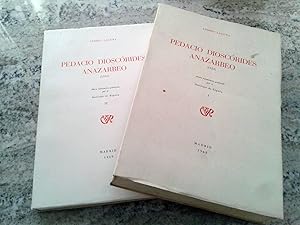 PEDACIO DIOSCORIDES ANAZARBEO (1555) I y II. Completo
