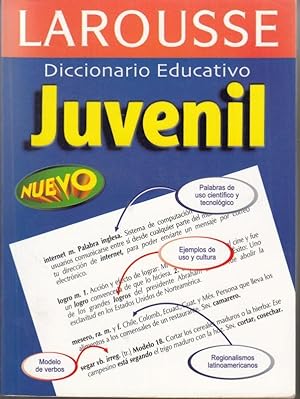 Imagen del vendedor de Larousse Diccionario Educativo Juvenil / Larousse Juvenile Educational Dictionary a la venta por High Street Books