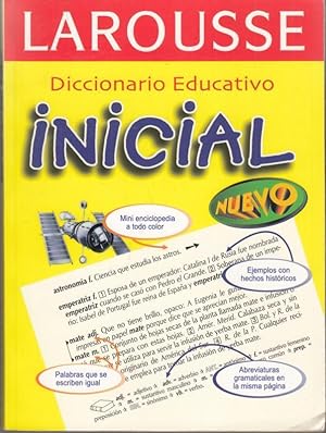 Imagen del vendedor de Diccionario Educativo Inicial a la venta por High Street Books