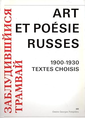 Bild des Verkufers fr Art et Posie Russes. 1900-1930 Textes Choisis zum Verkauf von Studio Bibliografico Marini