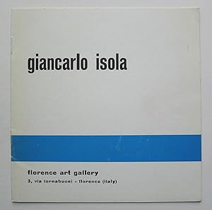 Giancarlo Isola. Florence Art Gallery. Florence (1963).