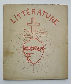 Litterature 4. Nouvelle Série, 1er Septembre 1922. Directeur André Breton.