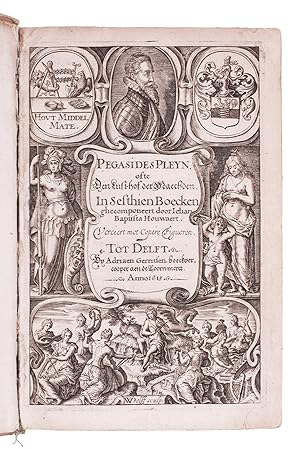 Pegasides pleyn. Ofte den lust-hof der maechden.Volume 1: Delft, Adriaen Gerritsen, 1615 (colopho...