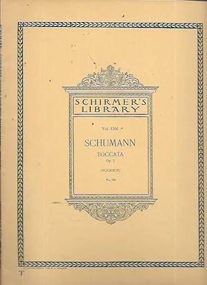 Seller image for Toccata for the Piano, Op. 7 (Schirmer's Library of Musical Classics Vol. 1266) for sale by Bookfeathers, LLC