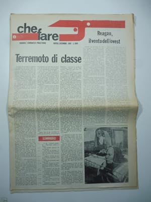 Bild des Verkufers fr Che fare. Giornale comunista proletario. Napoli. N. 3. Dicembre 1980 zum Verkauf von Coenobium Libreria antiquaria