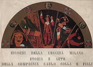 Imagen del vendedor de RICORDI DELLA VECCHIA MILANO. STORIA E ARTE DELLA COMPAGNIA CARLO COLLA E FIGLI a la venta por Il Muro di Tessa sas Studio bibl. di M.