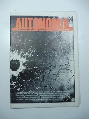 Autonomia. Settimanale politico comunista. Anno II. 1 maggio 1979