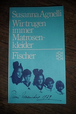 Seller image for Wir trugen immer Matrosenkleider. for sale by Antiquariat Floeder