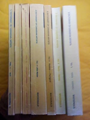 A Dictionary of Canadian artists (7 volumes)